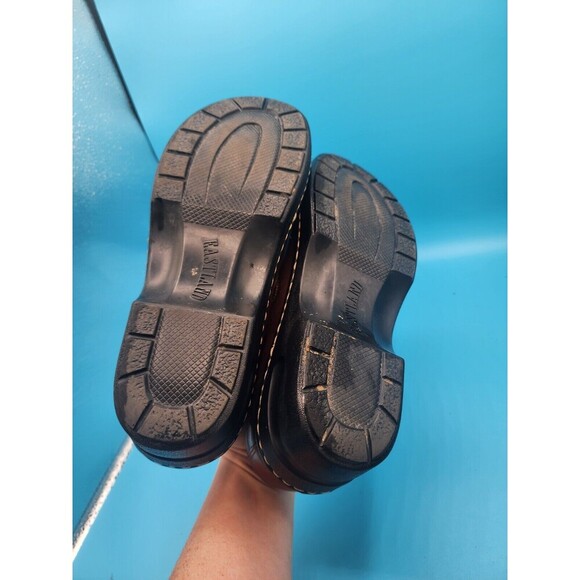 Eastland Womens 10W Sequoia Brown Leather Slip On Loafer Comfort Clogs 3172 - Picture 6 of 7